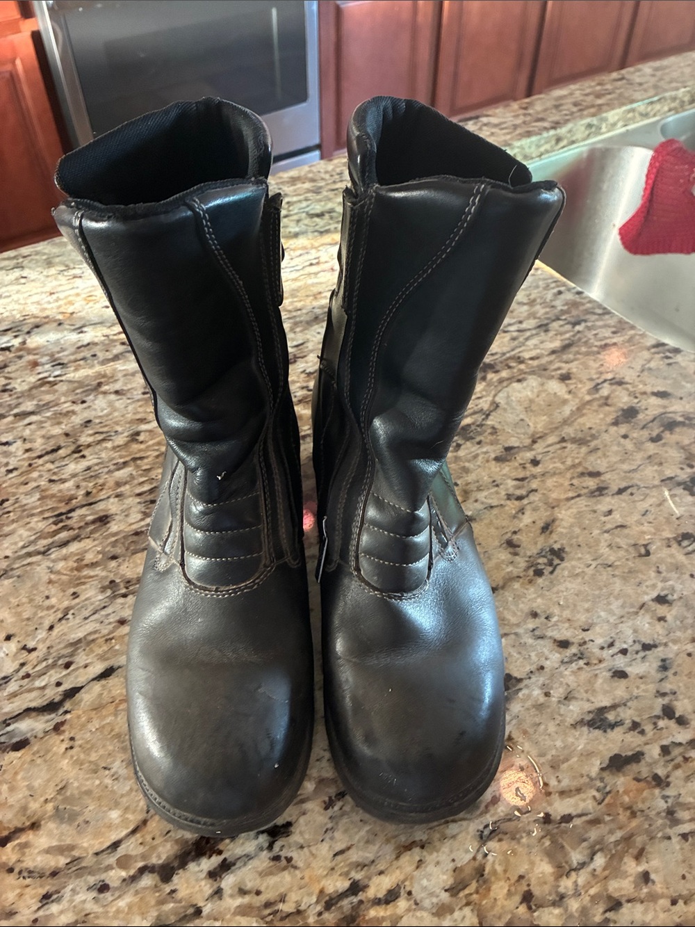 Harley-Davidson Womens Black Motorcycle Boots